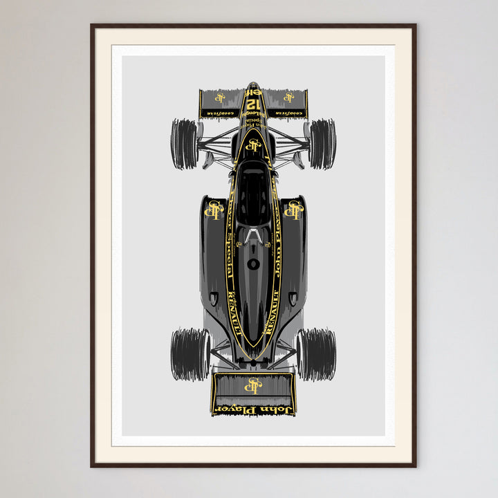 Lotus 98T JPS - Ayrton Senna