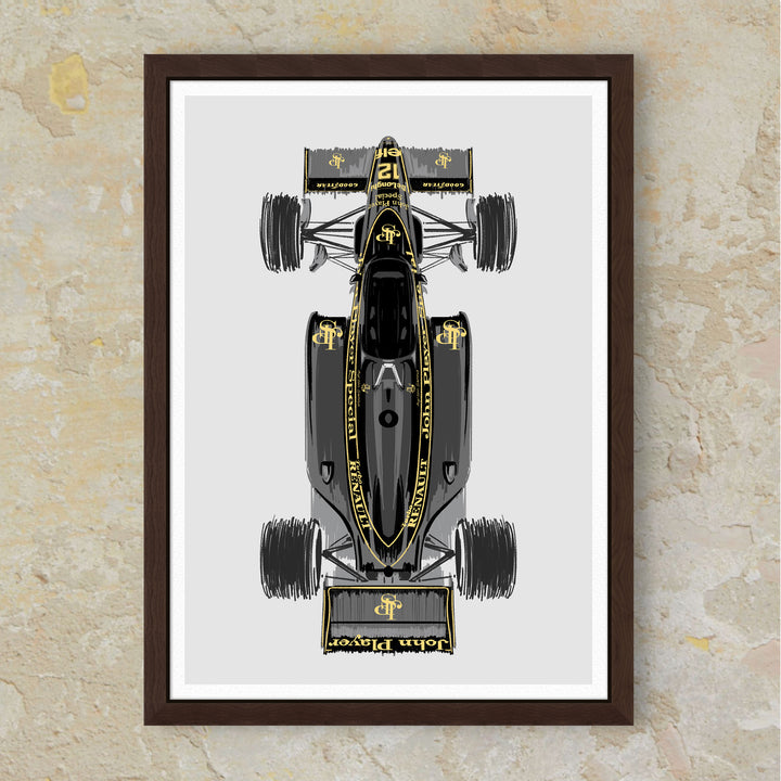 Lotus 98T JPS - Ayrton Senna