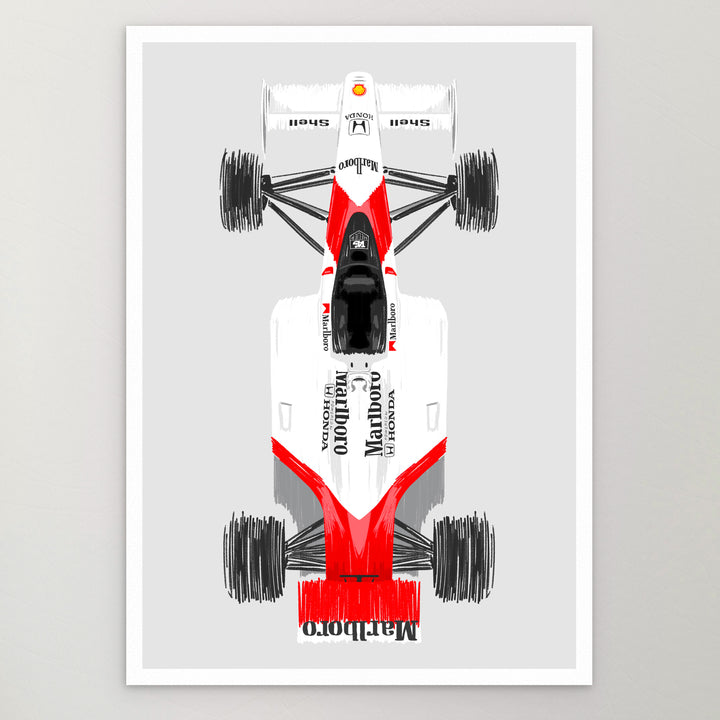 McLaren MP4/4 - Ayrton Senna