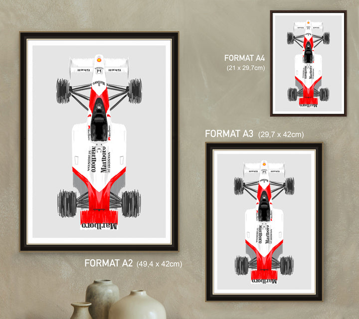 McLaren MP4/4 - Ayrton Senna