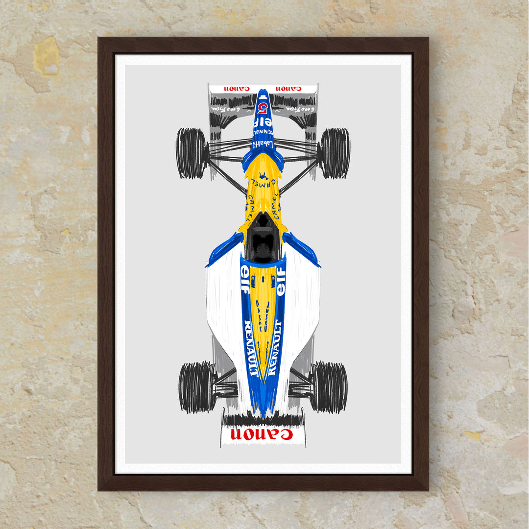 Williams FW15 - Alain Prost