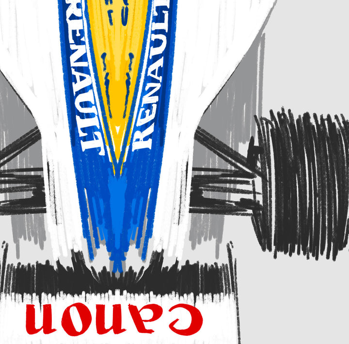 Williams FW15 - Alain Prost